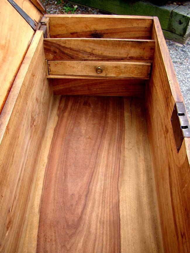 A China Trade period Camphorwood Sailors Sea Chest circa 1825 — image 6